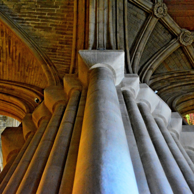 "A pole in a church" by Amit Mendelsohn - $49.42 "A pole in a church" stock image