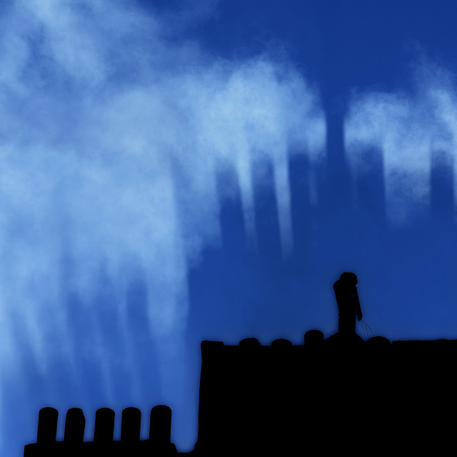 "Shadows on smoke" by Amit Mendelsohn - $49.42 "Shadows on smoke" stock image