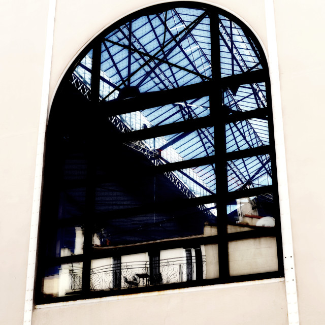 "A windows of an hangar" by Amit Mendelsohn - $49.42 "A windows of an hangar" stock image
