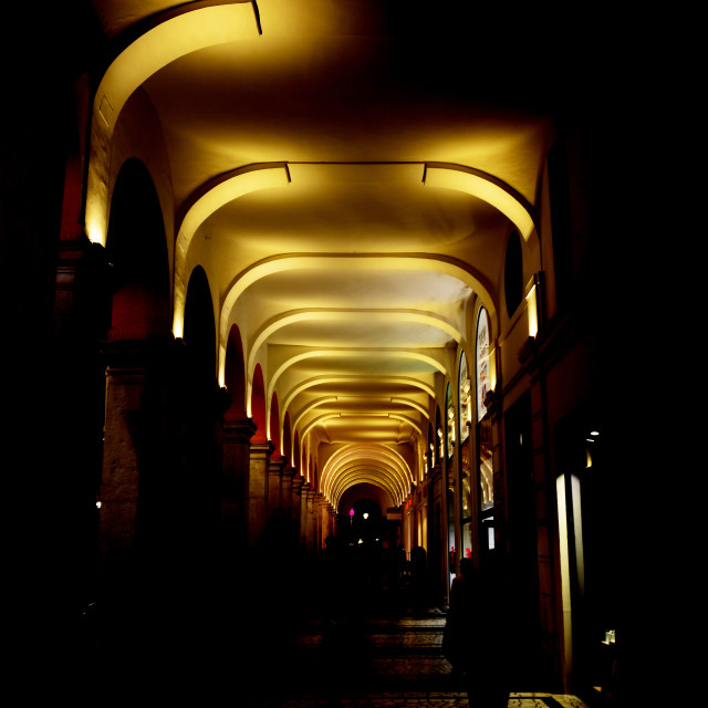 "A corridor of arcs" by Amit Mendelsohn - $49.42 "A corridor of arcs" stock image