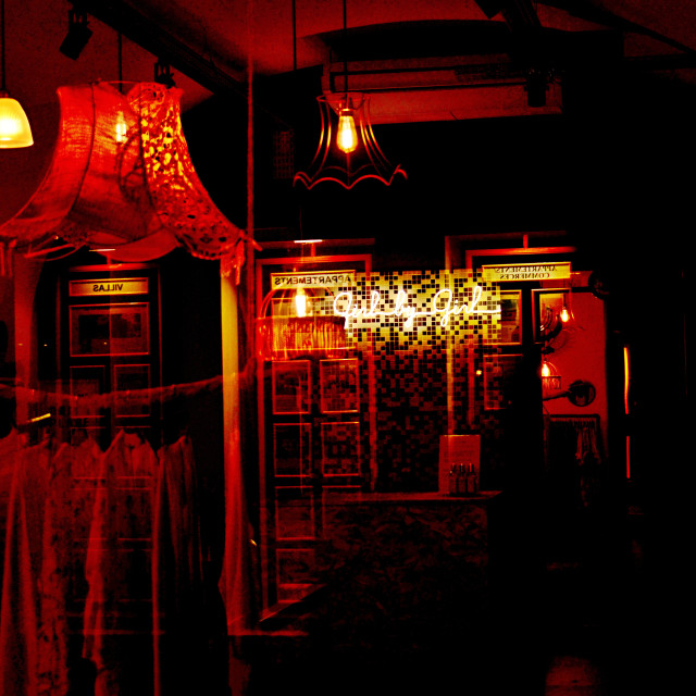 "Inside a closed store" by Amit Mendelsohn - $49.42 "Inside a closed store" stock image