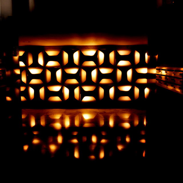 "Light wall reflected" by Amit Mendelsohn - $49.42 "Light wall reflected" stock image