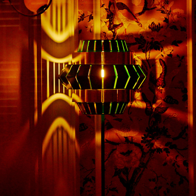 "A light and its effects" by Amit Mendelsohn - £50.00 "A light and its effects" stock image
