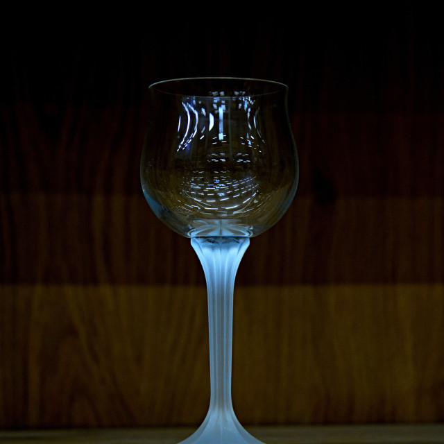 "A classy wine glass" by Amit Mendelsohn - £50.00 "A classy wine glass" stock image