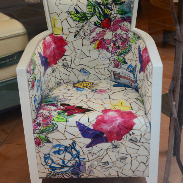 "An armchair" by Amit Mendelsohn - £50.00 "An armchair" stock image
