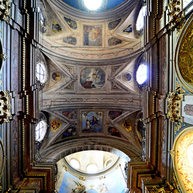 "Nice cathedral ceiling" by Amit Mendelsohn - £50.00 "Nice cathedral ceiling" stock image