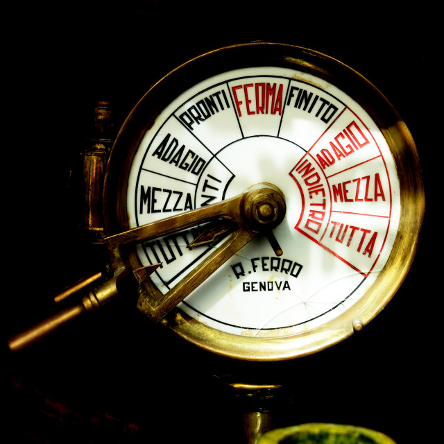 "Boat speed control wheel" by Amit Mendelsohn - £50.00 "Boat speed control wheel" stock image