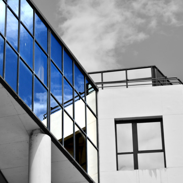 "Partial reflection" by Amit Mendelsohn - £50.00 "Partial reflection" stock image