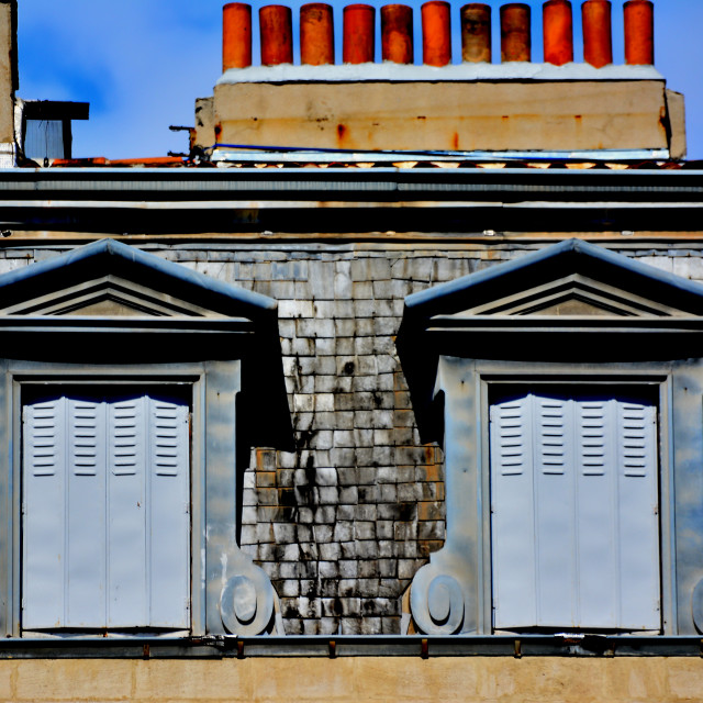 "Classic attic" by Amit Mendelsohn - £50.00 "Classic attic" stock image