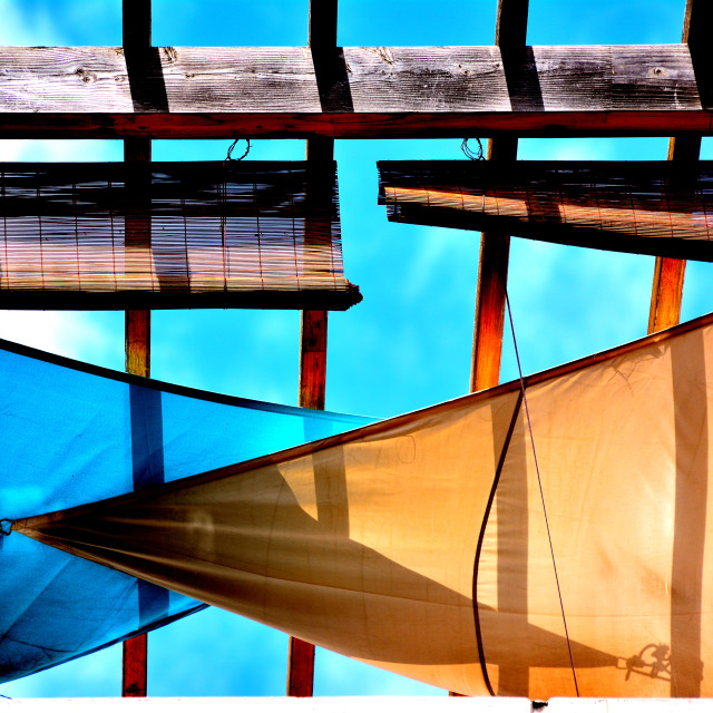 "Sun cover" by Amit Mendelsohn - £50.00 "Sun cover" stock image