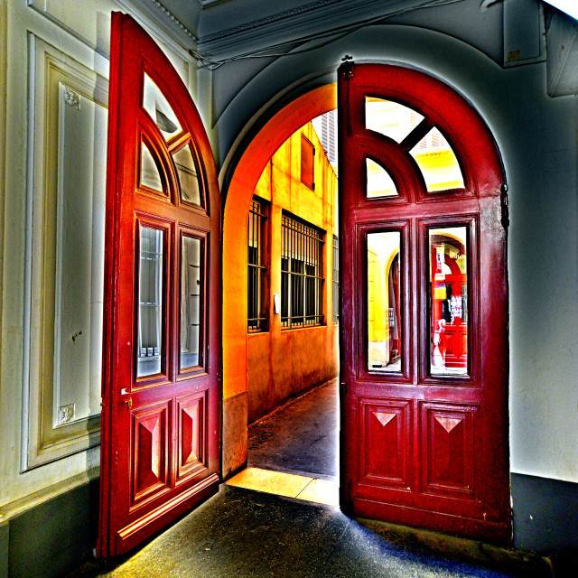 "An entrance 38" by Amit Mendelsohn - $49.80 "An entrance 38" stock image