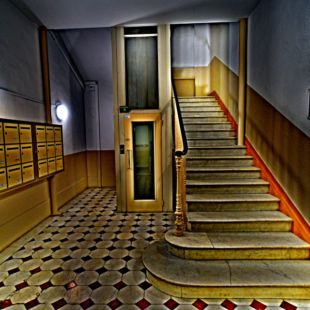"An entrance 41" by Amit Mendelsohn - $49.80 "An entrance 41" stock image