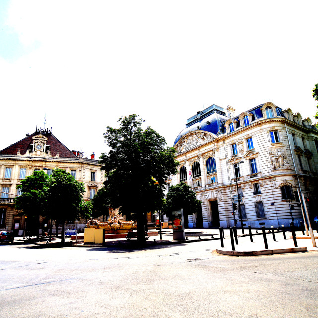 "Place Estrangin, Marseille" by Amit Mendelsohn - $49.80 "Place Estrangin, Marseille" stock image