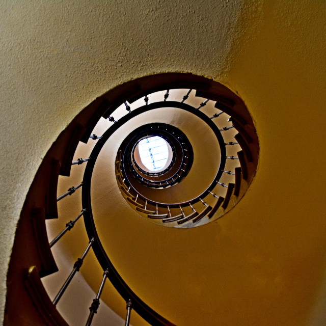 "Spiral steps" by Amit Mendelsohn - $49.80 "Spiral steps" stock image