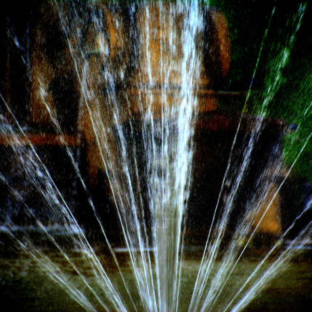 "A fountain" by Amit Mendelsohn - $49.80 "A fountain" stock image