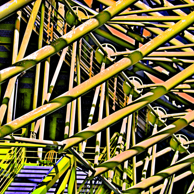 "Construction" by Amit Mendelsohn - £50.00 "Construction" stock image