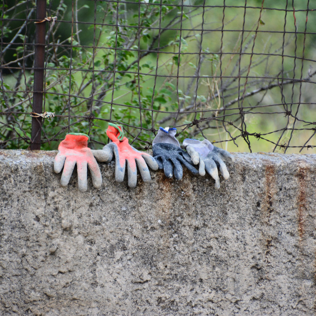"Working hands needed" by Amit Mendelsohn - $50.52 "Working hands needed" stock image
