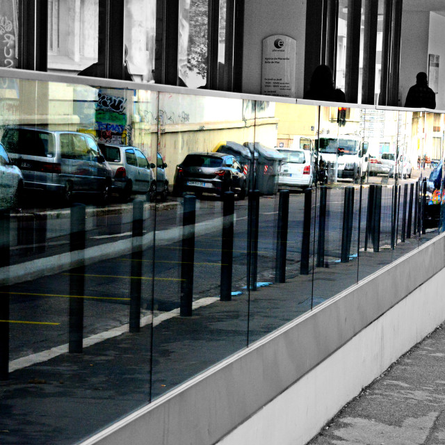 "A street above and a street below" by Amit Mendelsohn - $50.52 "A street above and a street below" stock image