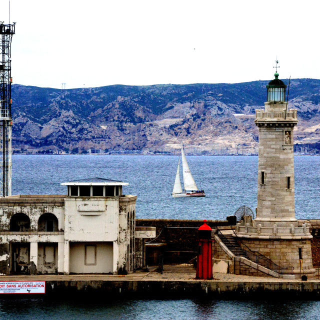 "The grand dyke of Marseille" by Amit Mendelsohn - $50.52 "The grand dyke of Marseille" stock image