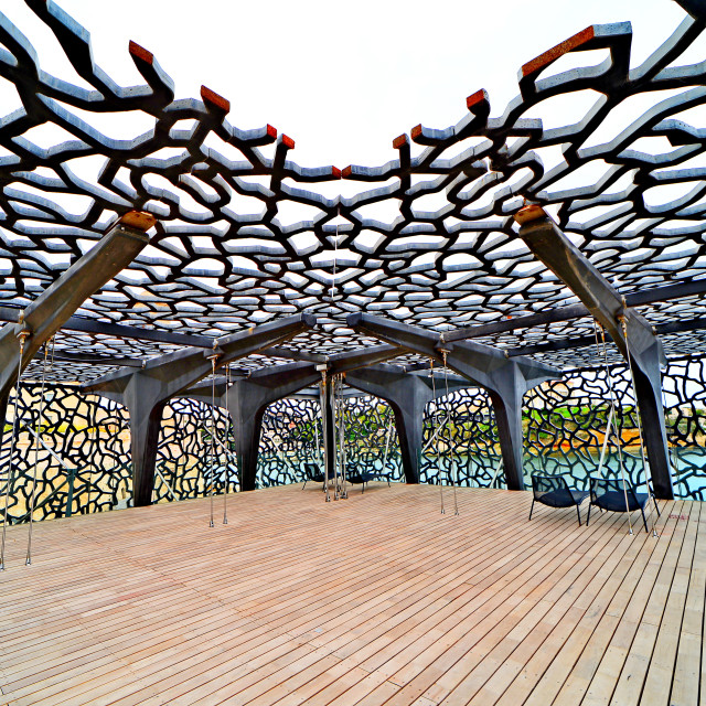 "The corner of the rooftop MUCEM" by Amit Mendelsohn - $50.52 "The corner of the rooftop MUCEM" stock image