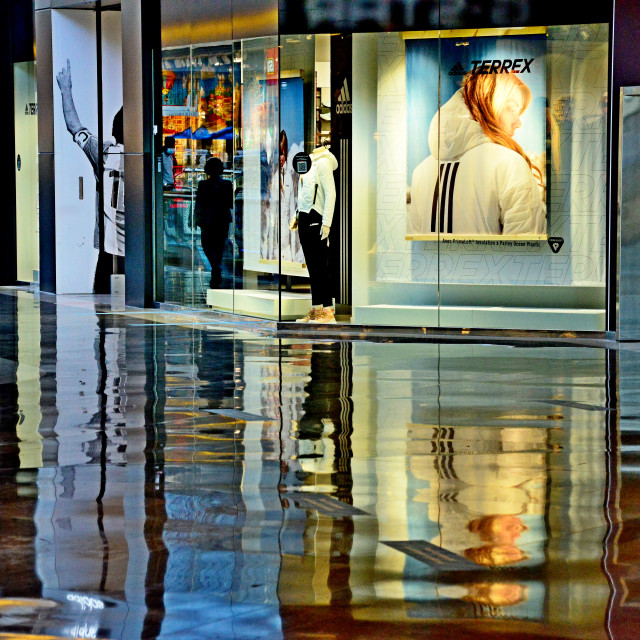 "The shopping center brilliant floor" by Amit Mendelsohn - $50.52 "The shopping center brilliant floor" stock image