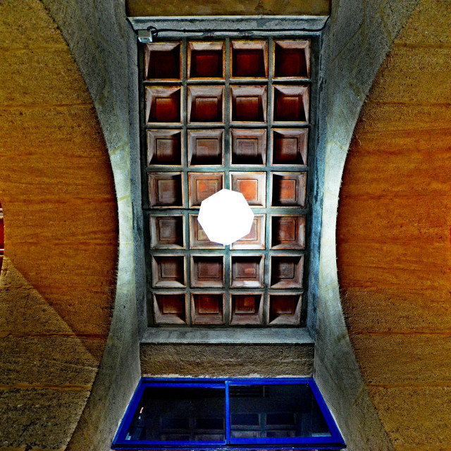 "Part of the ceiling of the corridor" by Amit Mendelsohn - $50.52 "Part of the ceiling of the corridor" stock image