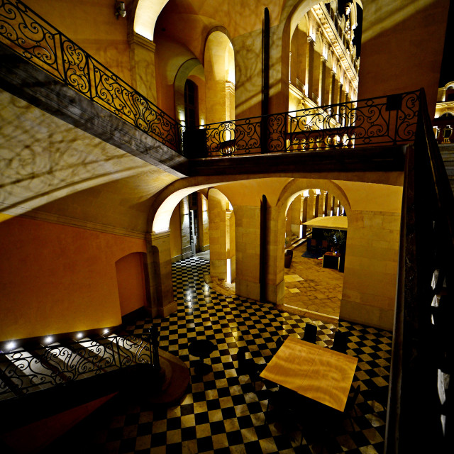 "Intercontinental, Marseille staircase" by Amit Mendelsohn - $50.52 "Intercontinental, Marseille staircase" stock image