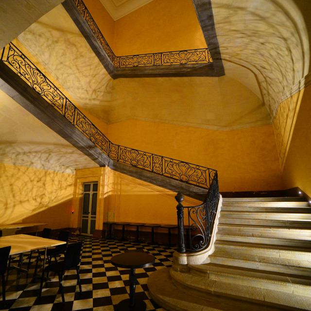 "Intercontinental, Marseille staircase" by Amit Mendelsohn - $50.52 "Intercontinental, Marseille staircase" stock image