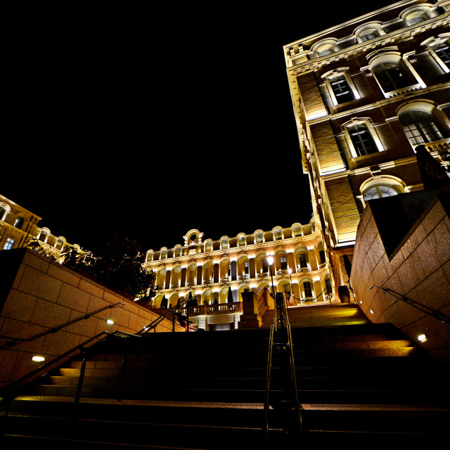 "Intercontinental hotel, Marseille" by Amit Mendelsohn - $50.52 "Intercontinental hotel, Marseille" stock image