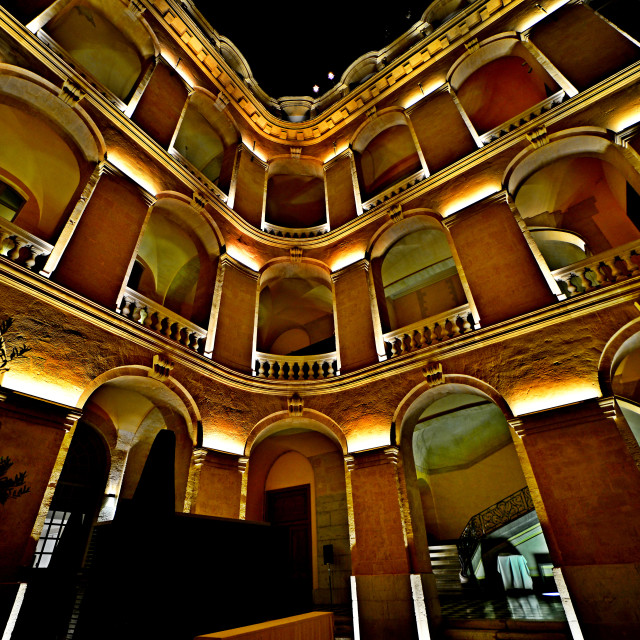 "A corner of the intercontinental hotel, marseille" by Amit Mendelsohn - £50.00 "A corner of the intercontinental hotel, marseille" stock image