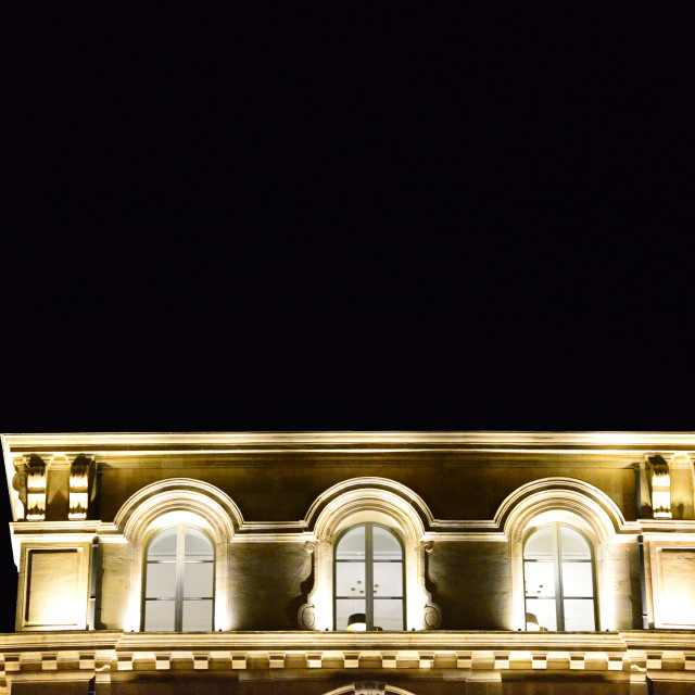 "Intercontinental last floor" by Amit Mendelsohn - £50.00 "Intercontinental last floor" stock image