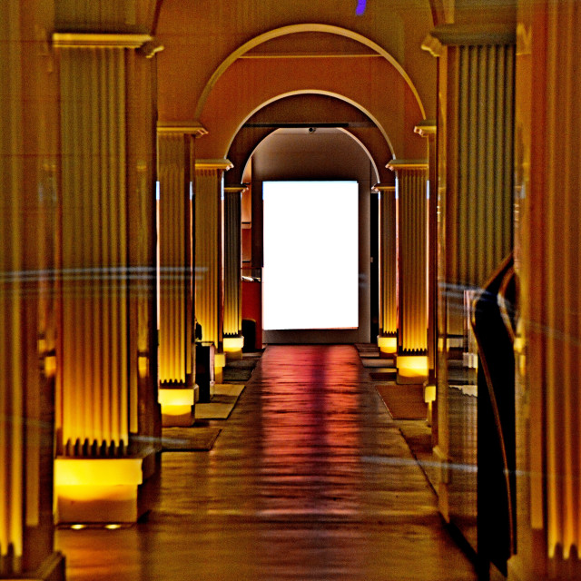 "Corridor of a classy shop" by Amit Mendelsohn - £50.00 "Corridor of a classy shop" stock image