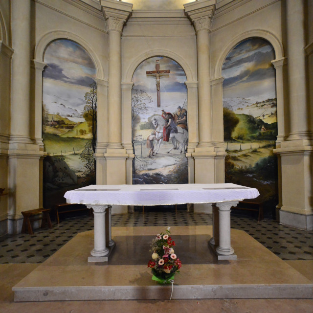 "Altar of a church" by Amit Mendelsohn - £50.00 "Altar of a church" stock image