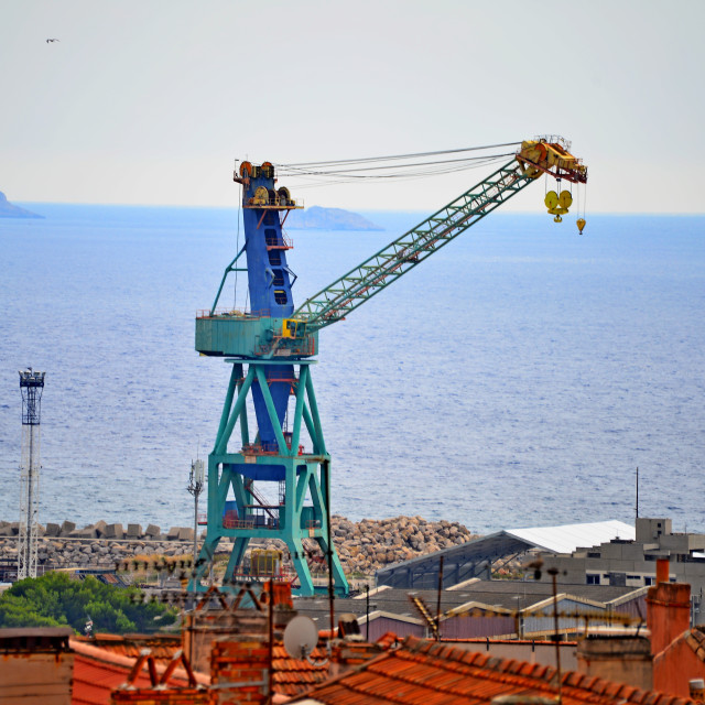 "A crane" by Amit Mendelsohn - £50.00 "A crane" stock image