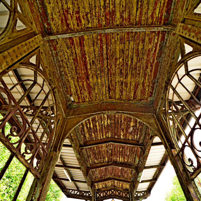 "Old metal structure" by Amit Mendelsohn - £50.00 "Old metal structure" stock image
