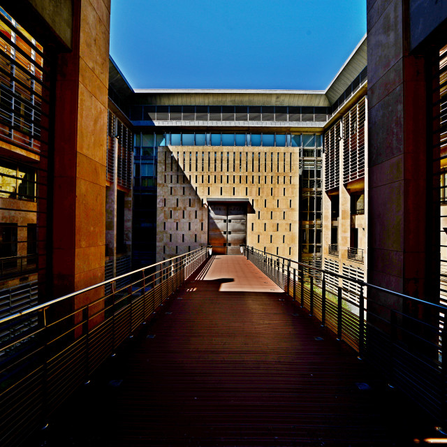 "The court in Aix en Provence" by Amit Mendelsohn - £50.00 "The court in Aix en Provence" stock image