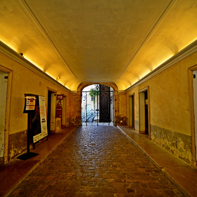 "A corridor lighted" by Amit Mendelsohn - £50.00 "A corridor lighted" stock image