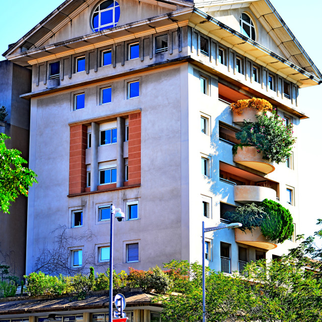 "A building in Aix" by Amit Mendelsohn - £50.00 "A building in Aix" stock image