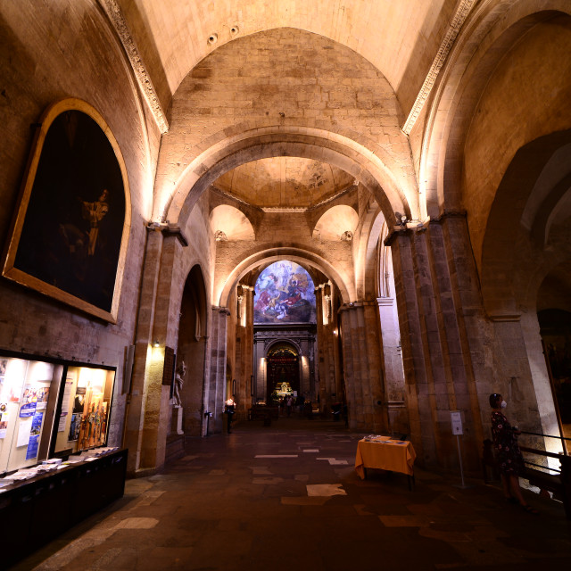 "Aix cathedral 5" by Amit Mendelsohn - £50.00 "Aix cathedral 5" stock image