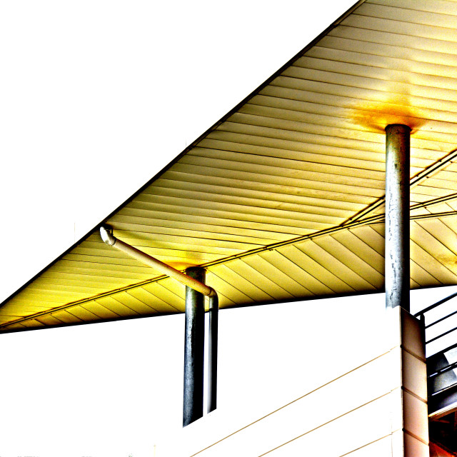 "Roof" by Amit Mendelsohn - £50.00 "Roof" stock image