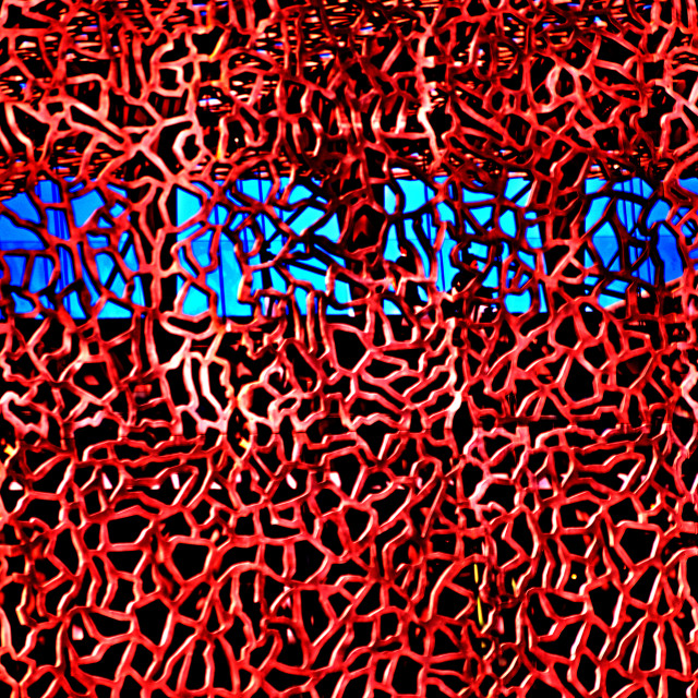 "Improvisation Mucem" by Amit Mendelsohn - £50.00 "Improvisation Mucem" stock image
