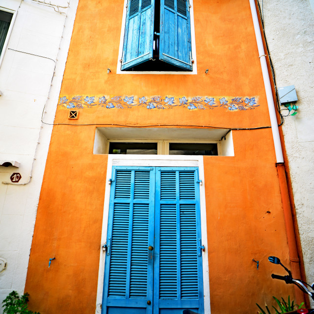 "A House with blue openings" by Amit Mendelsohn - £50.00 "A House with blue openings" stock image