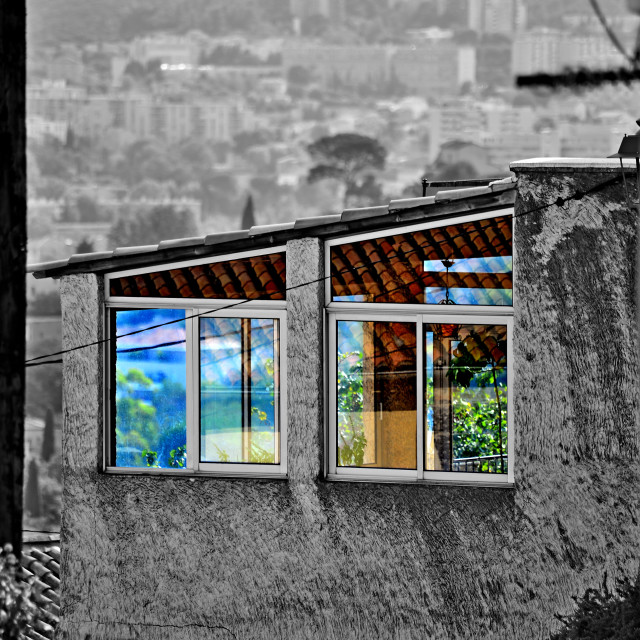 "Just a window" by Amit Mendelsohn - £50.00 "Just a window" stock image
