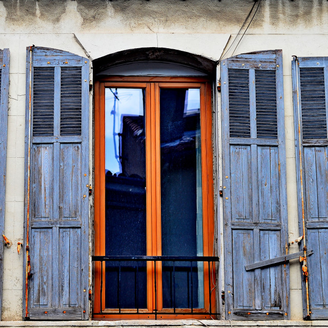 "3 old windows" by Amit Mendelsohn - £50.00 "3 old windows" stock image