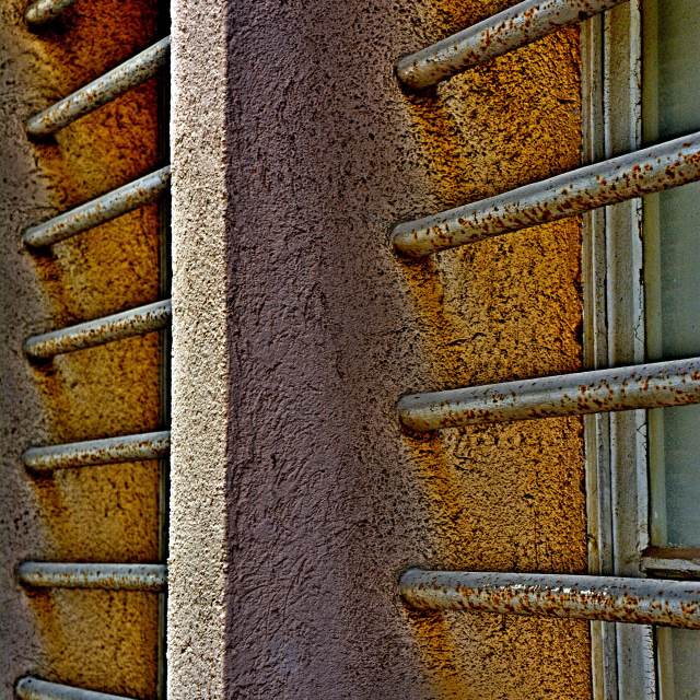 "Bars" by Amit Mendelsohn - £50.00 "Bars" stock image