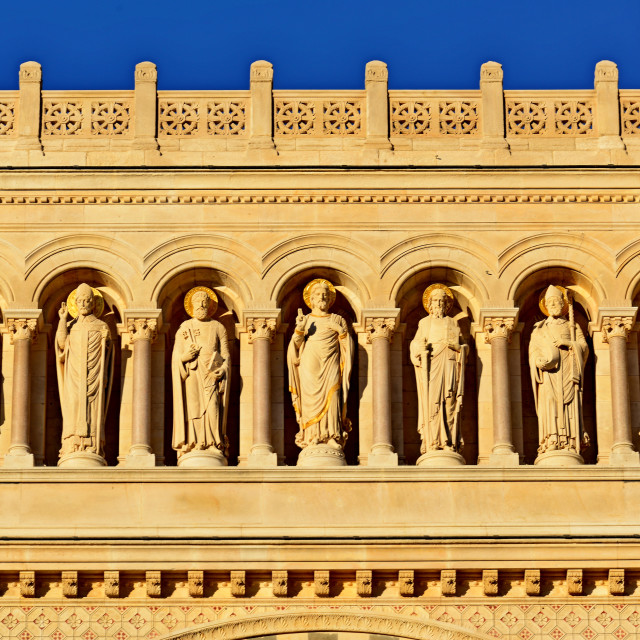 "The line of saints, La major" by Amit Mendelsohn - £50.00 "The line of saints, La major" stock image