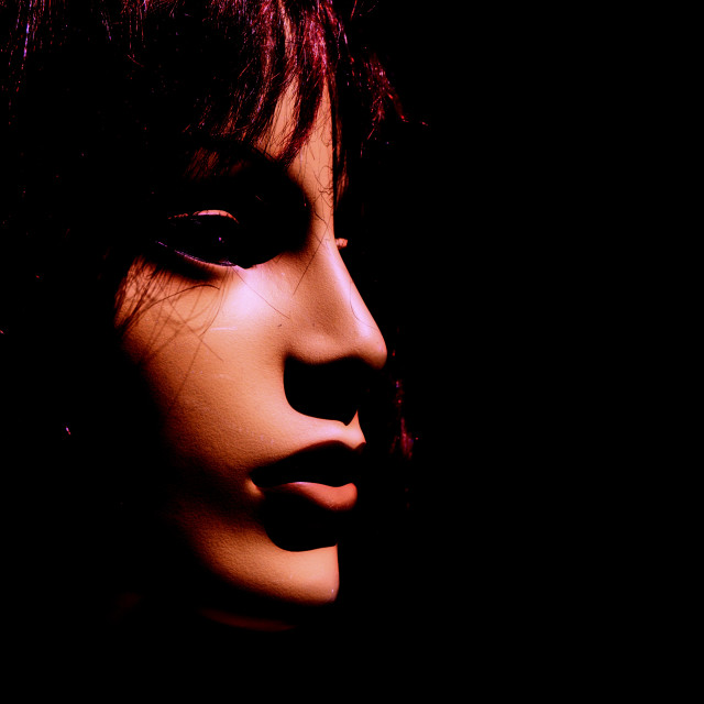 "A profile of a mannequin" by Amit Mendelsohn - £50.00 "A profile of a mannequin" stock image