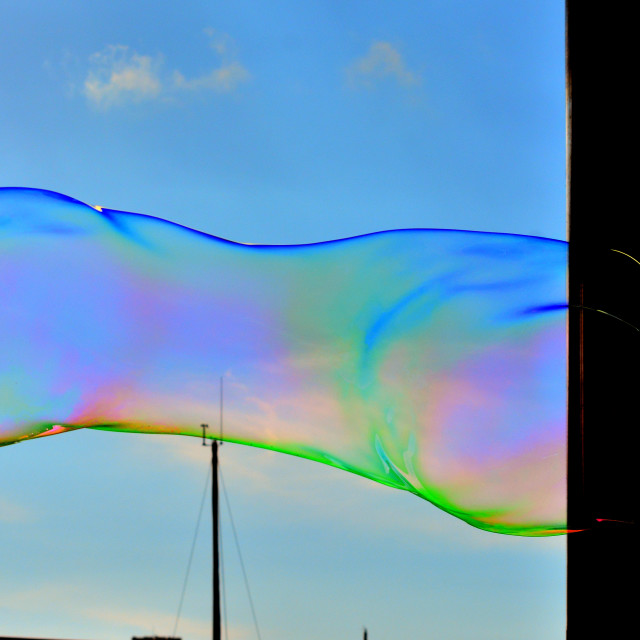 "A bubble of soap" by Amit Mendelsohn - £50.00 "A bubble of soap" stock image