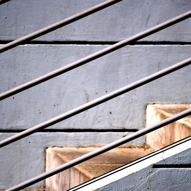 "Minimal steps" by Amit Mendelsohn - £50.00 "Minimal steps" stock image