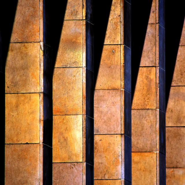 "Columns" by Amit Mendelsohn - £50.00 "Columns" stock image